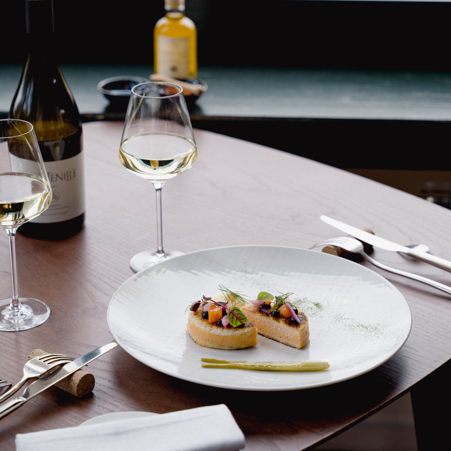 Gourmet-Mittagessen mit Chefkoch Philippe Moreno im Hortensias du Lac